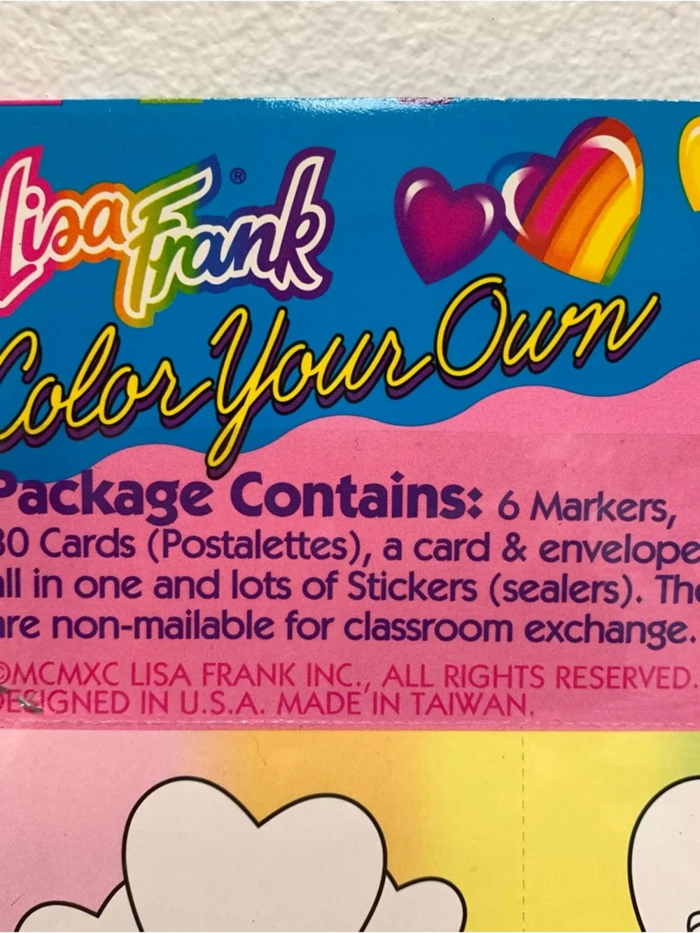 Lisa Frank vintage 1990